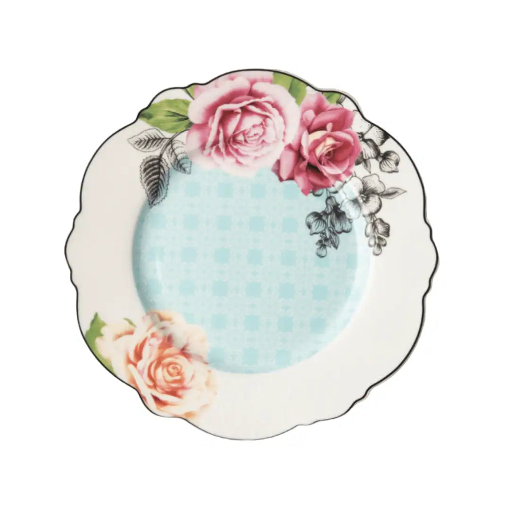 JENNA CLIFFORD – Wavy Rose Dinner Plate