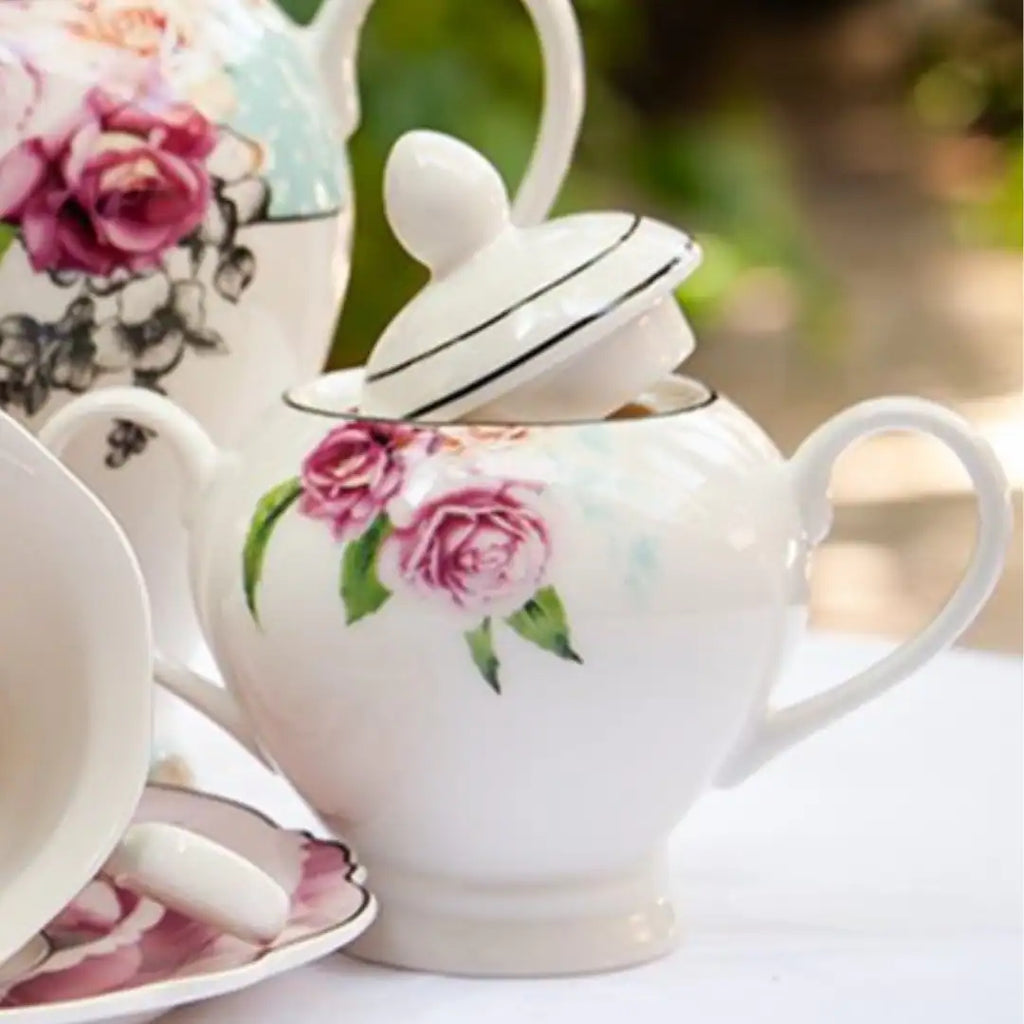 JENNA CLIFFORD – Wavy Rose Sugar Pot