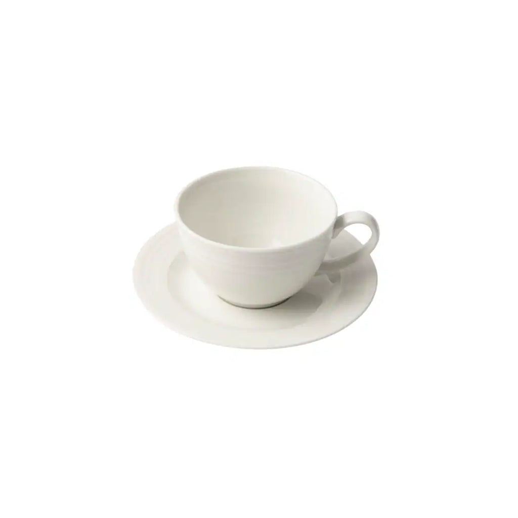 JENNA CLIFFORD – Embossed Lines Cup & Saucer