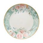 JENNA CLIFFORD – Green Floral Charger