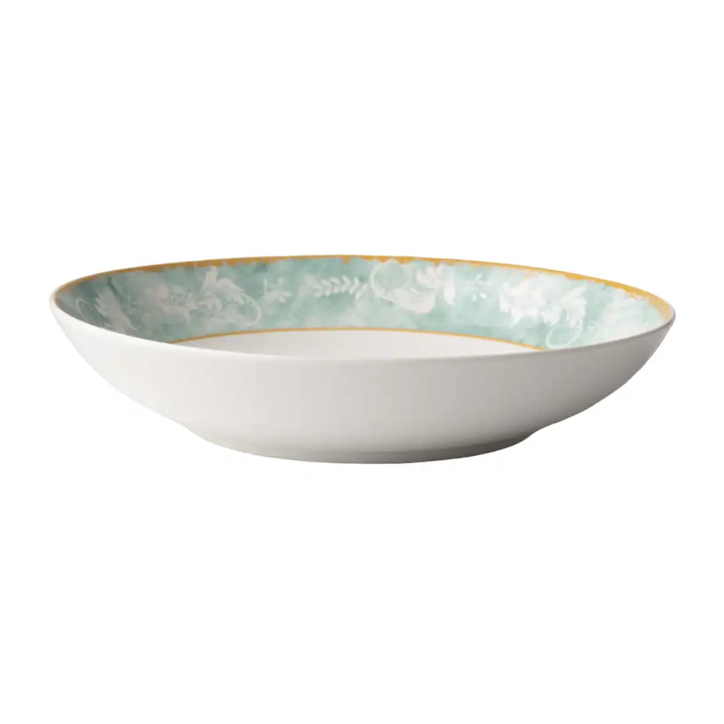 JENNA CLIFFORD – Green Floral Pasta Bowl Set of 4