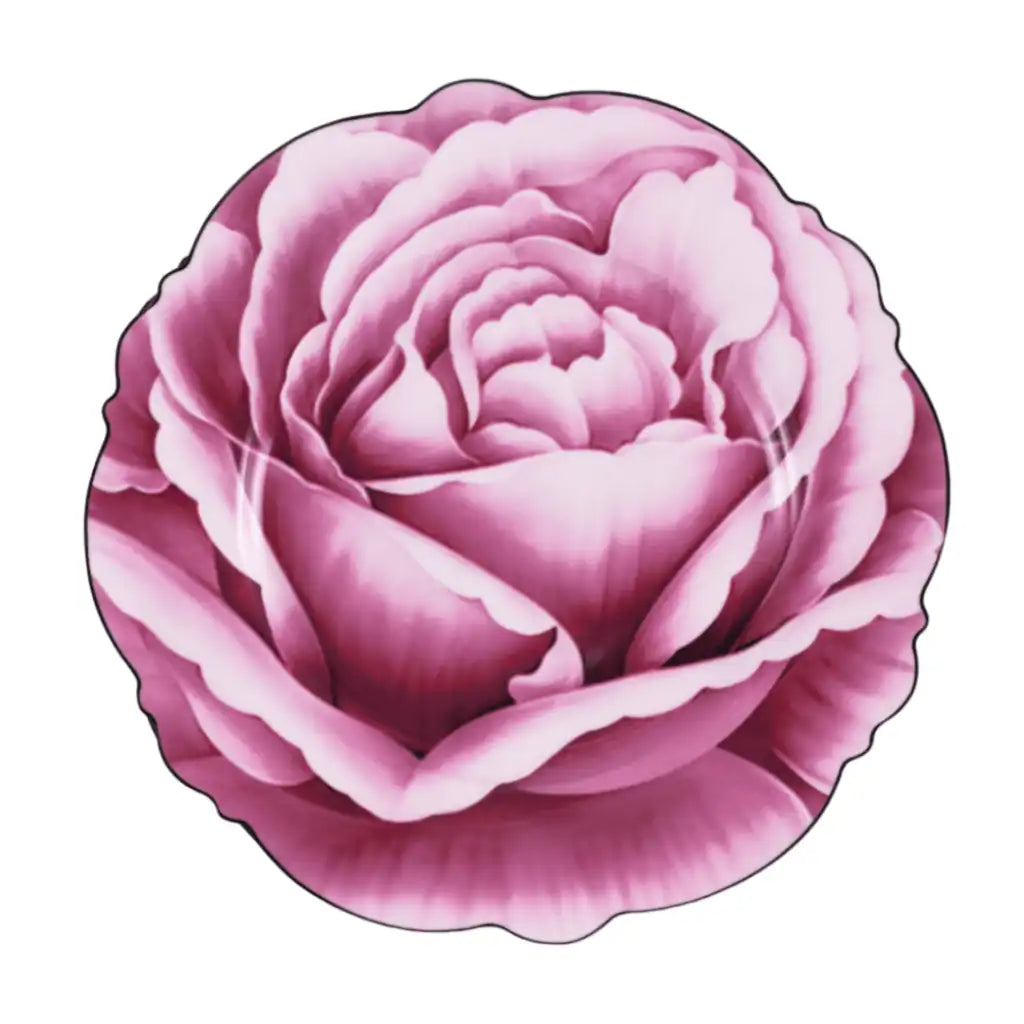 JENNA CLIFFORD – Wavy Rose Full Decal Charger 30cm