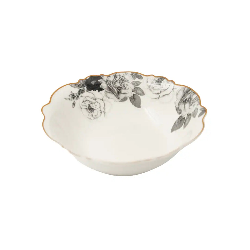 JENNA CLIFFORD – Black Rose Cereal Bowl Set of 4