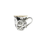 JENNA CLIFFORD – Black Rose Mug in Gift Box