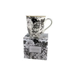 JENNA CLIFFORD – Black Rose Mug in Gift Box