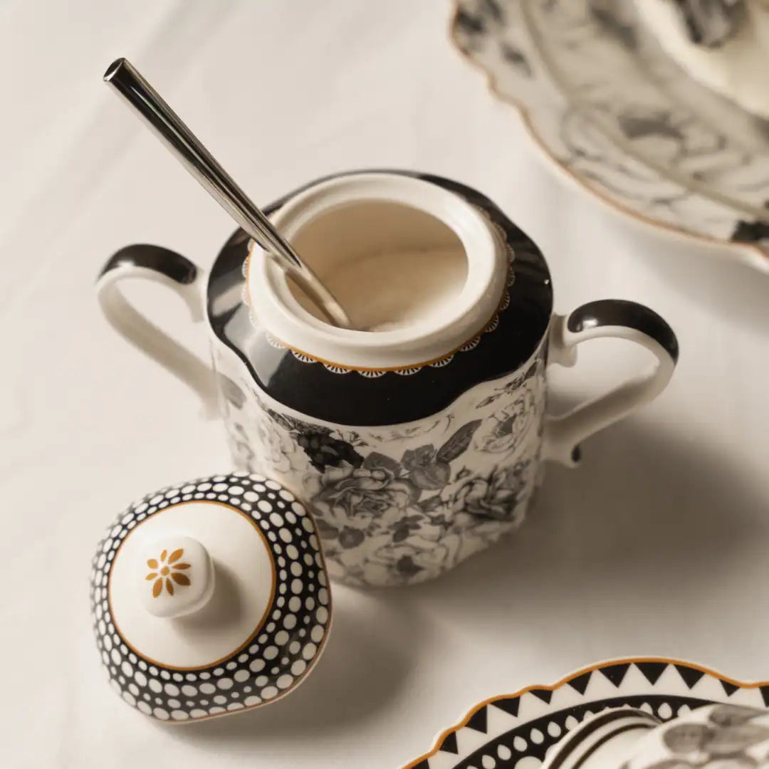 JENNA CLIFFORD – Black Rose Sugar Pot