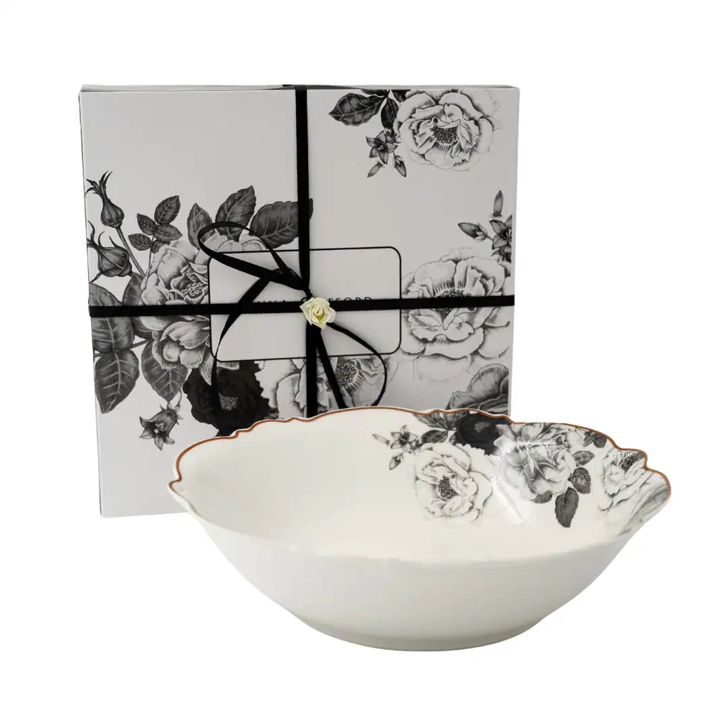 JENNA CLIFFORD – Black Rose Salad Bowl