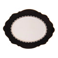 JENNA CLIFFORD – Black Rose Oval Platter