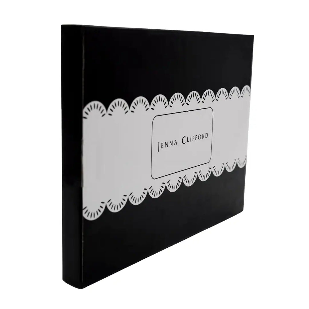 JENNA CLIFFORD – Black Rose Oval Platter