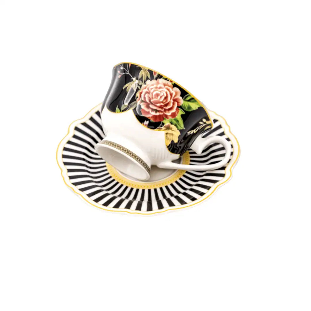 JENNA CLIFFORD – Botanica Rose Cup & Saucer