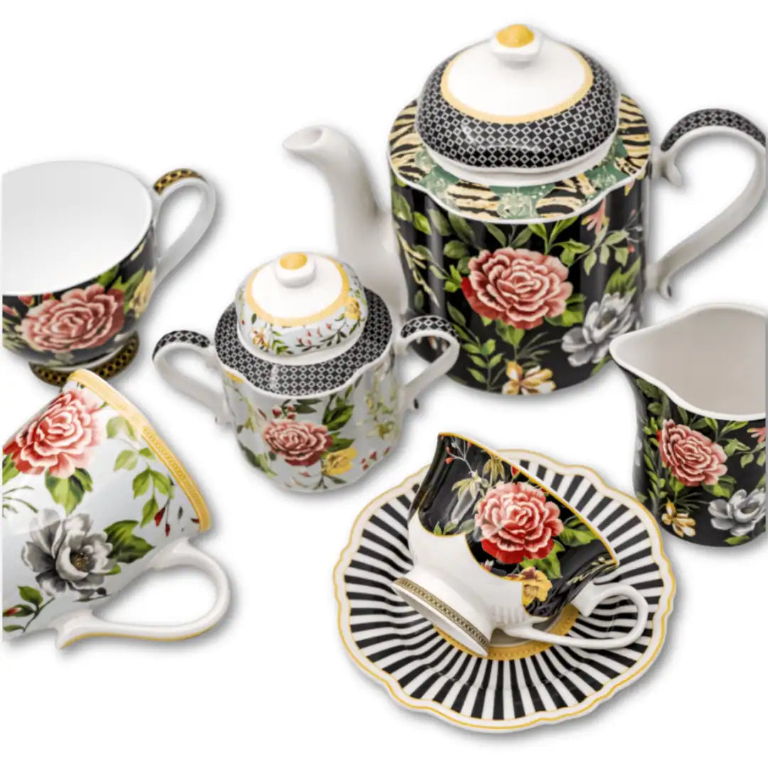 JENNA CLIFFORD – Botanica Rose Cup & Saucer