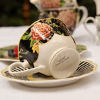 JENNA CLIFFORD – Botanica Rose Cup & Saucer