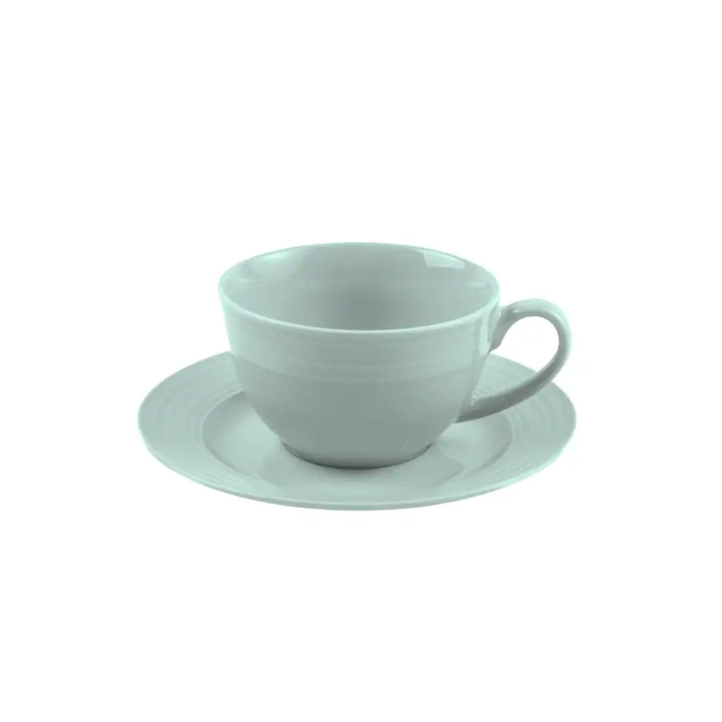 JENNA CLIFFORD – Embossed Lines Cup & Saucer