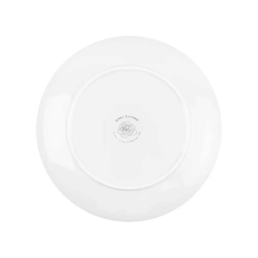 JENNA CLIFFORD – Embossed Lines Dinner Plate