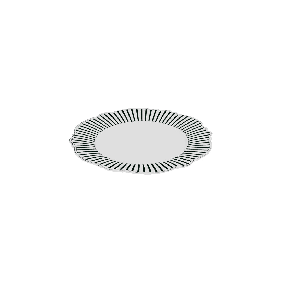 JENNA CLIFFORD – Ivory Noir Side Plate Set of 4