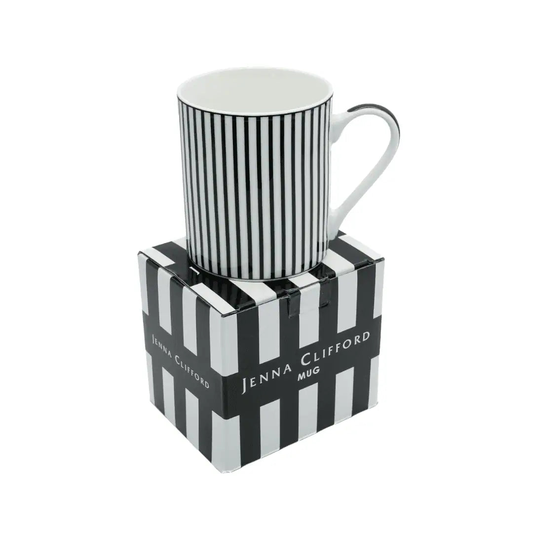 JENNA CLIFFORD – Ivory Noir Mug