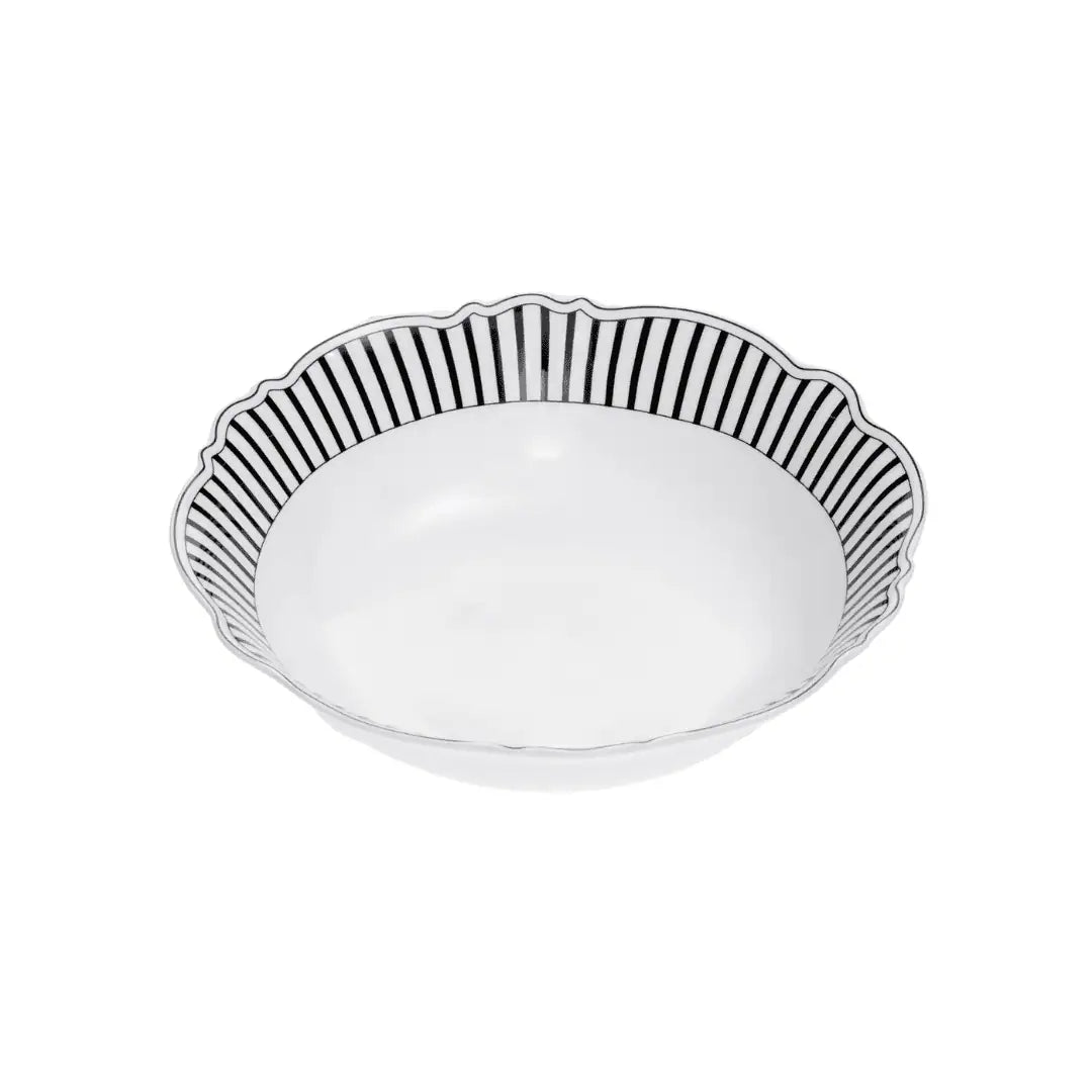 JENNA CLIFFORD – Ivory Noir Oval Platter