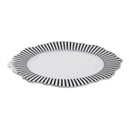 JENNA CLIFFORD – Ivory Noir Oval Platter