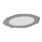 JENNA CLIFFORD – Ivory Noir Oval Platter