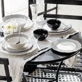 JENNA CLIFFORD – Ivory Noir Oval Platter