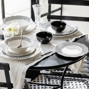 JENNA CLIFFORD – Ivory Noir Nibble Bowl Set of 2