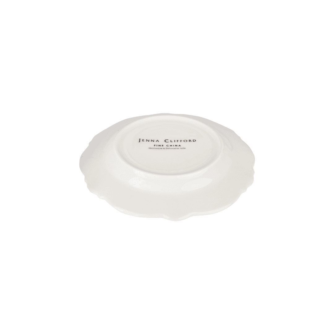 JENNA CLIFFORD – Belle Fleur Cup & Saucer Set of 4