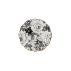 JENNA CLIFFORD – Black Rose Side Plate Set of 4