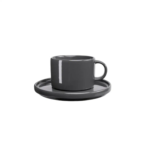 JAN – Flat Stackable Cup & Saucer