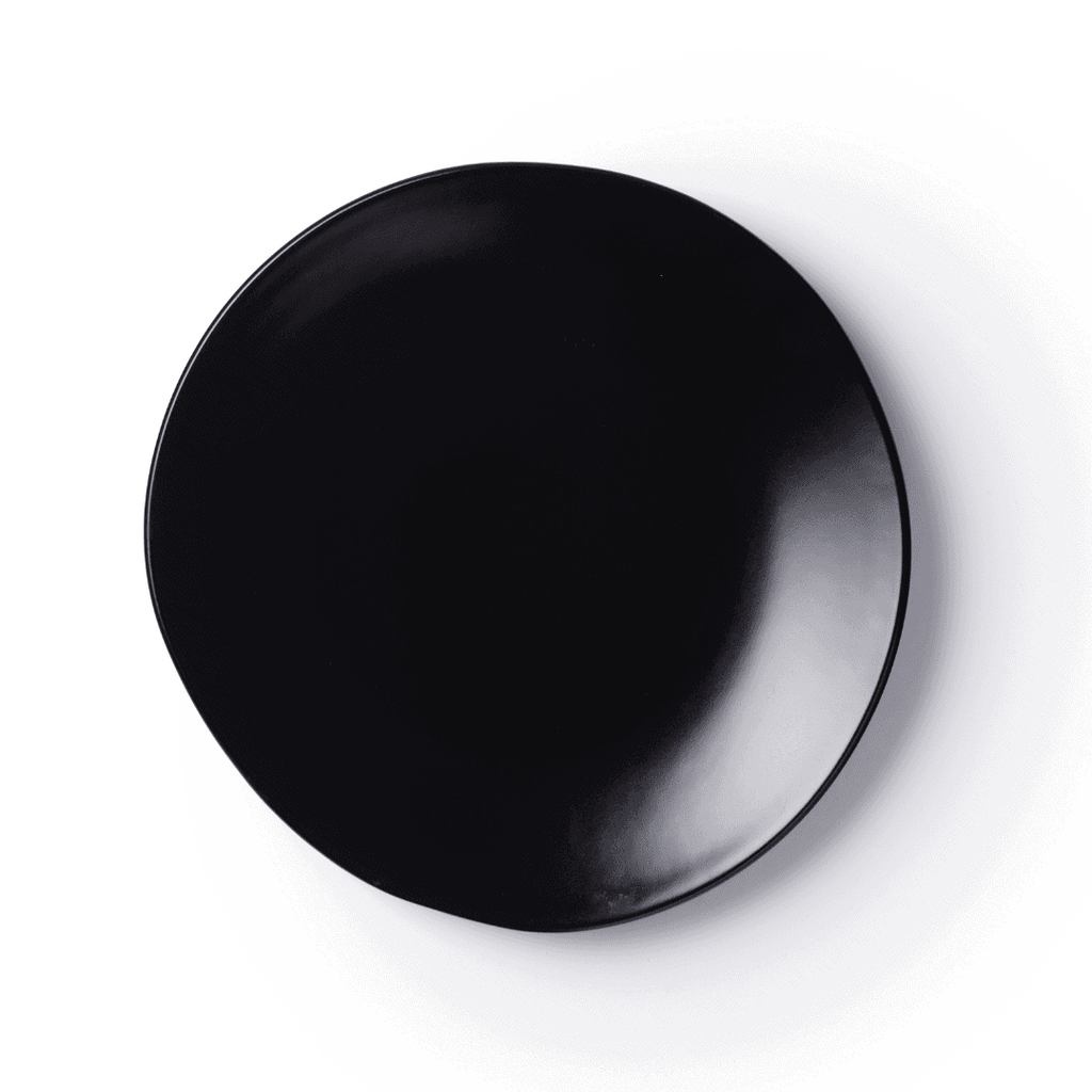 JAN – Noir et Noir Dinner Plate