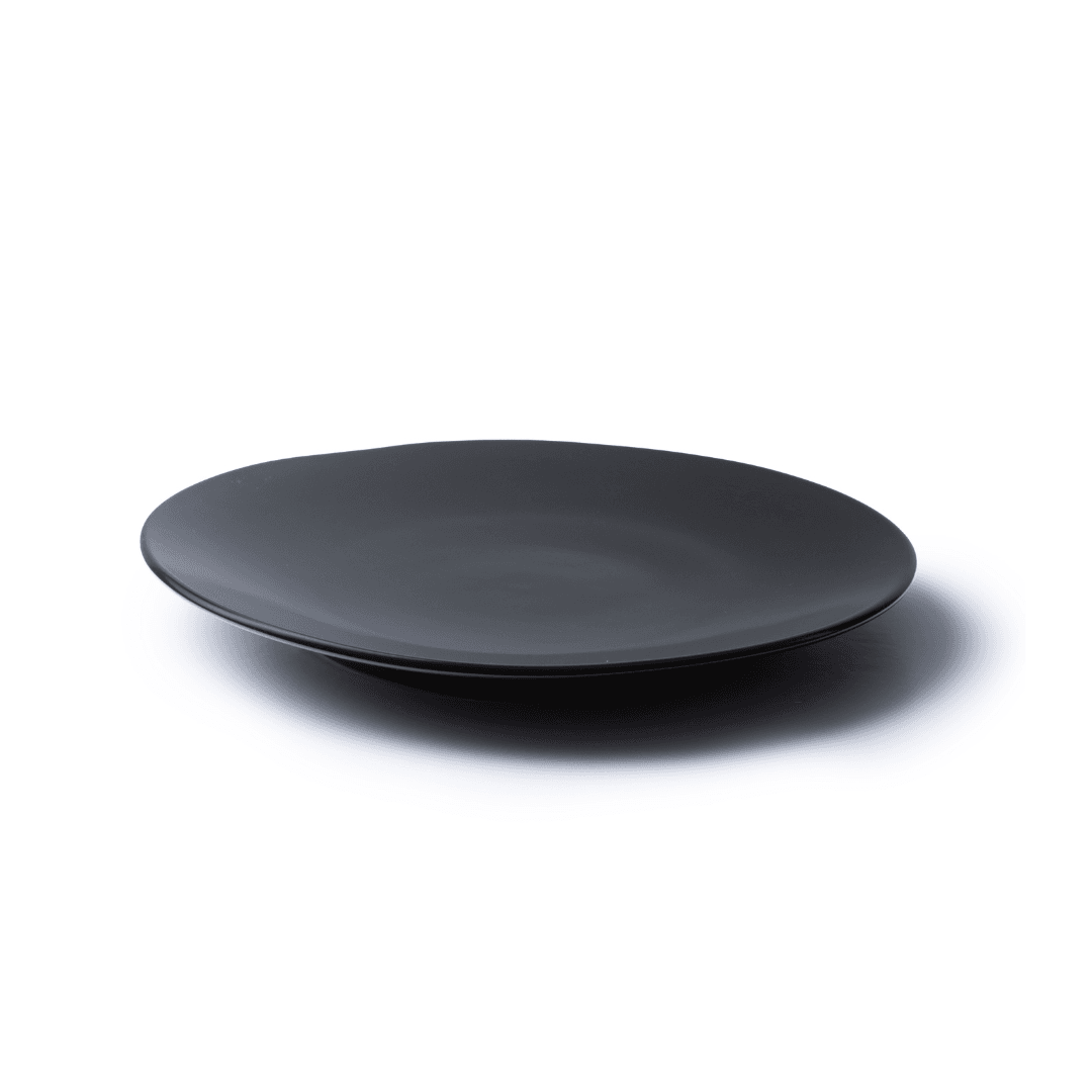 JAN – Noir et Noir Dinner Plate