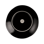 JAN – Noir et Noir Dinner Plate