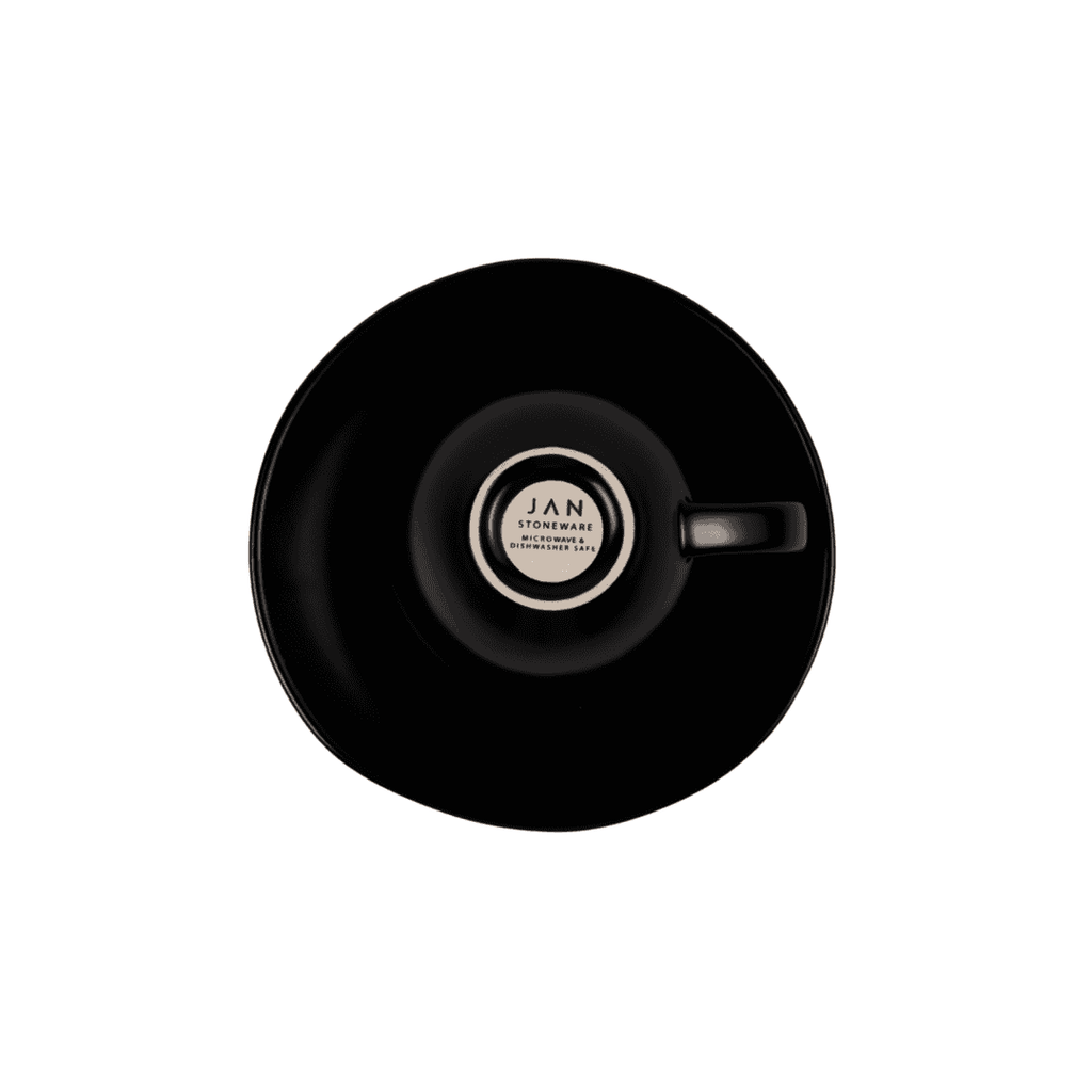 JAN – Noir et Noir Cup & Saucer