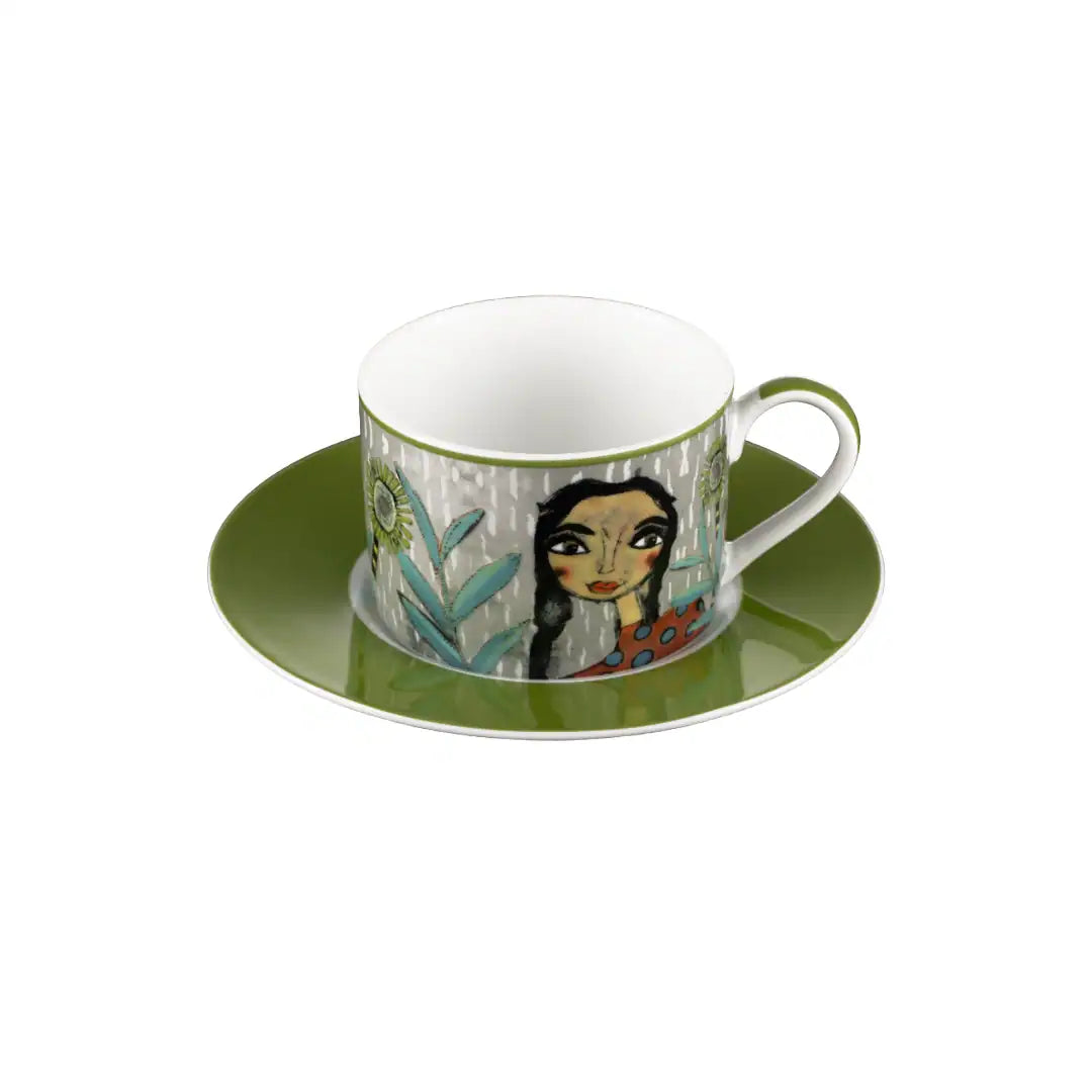 OLIVIA – Cuzins Cup & Saucer (Set of 4)