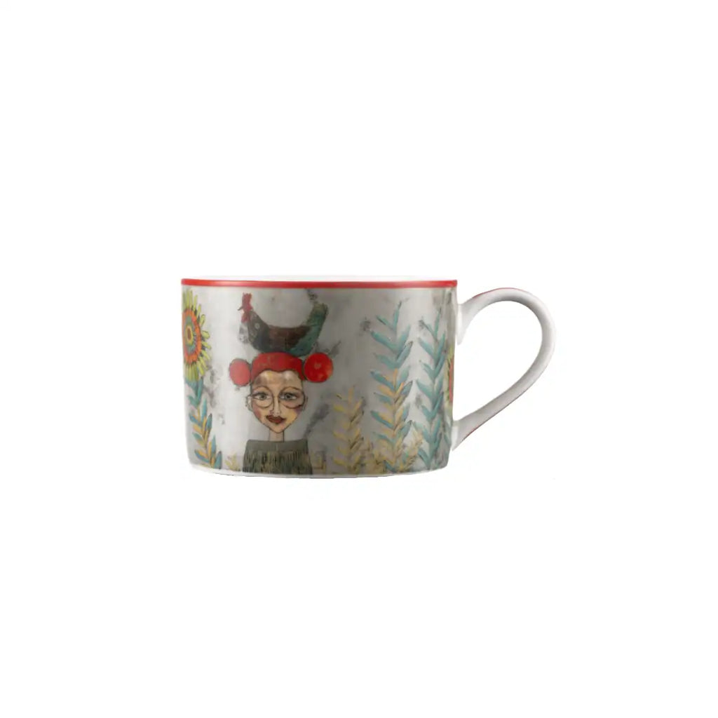 OLIVIA – Cuzins Cup & Saucer (Set of 4)