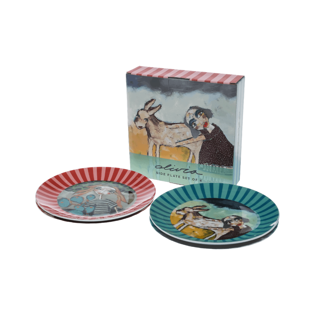 OLIVIA – Princess Side Plate Set of 4