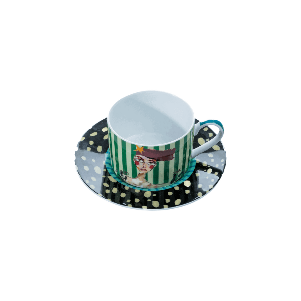 OLIVIA – Princess Cup & Saucer Set of 4