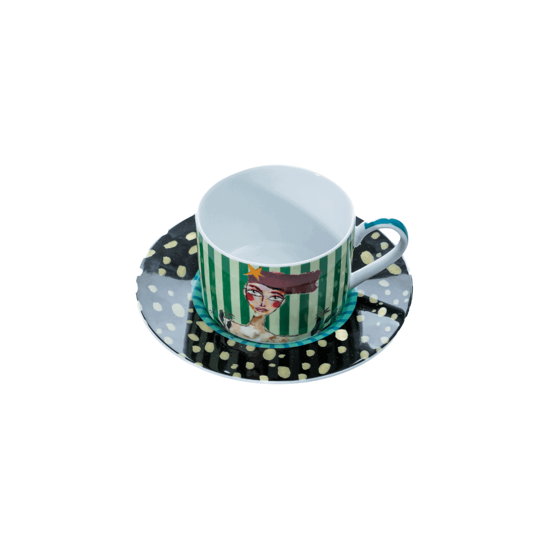 OLIVIA – Princess Cup & Saucer Set of 4
