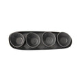 OMADA – Irregular Dark Grey Plate with 4 Bowls