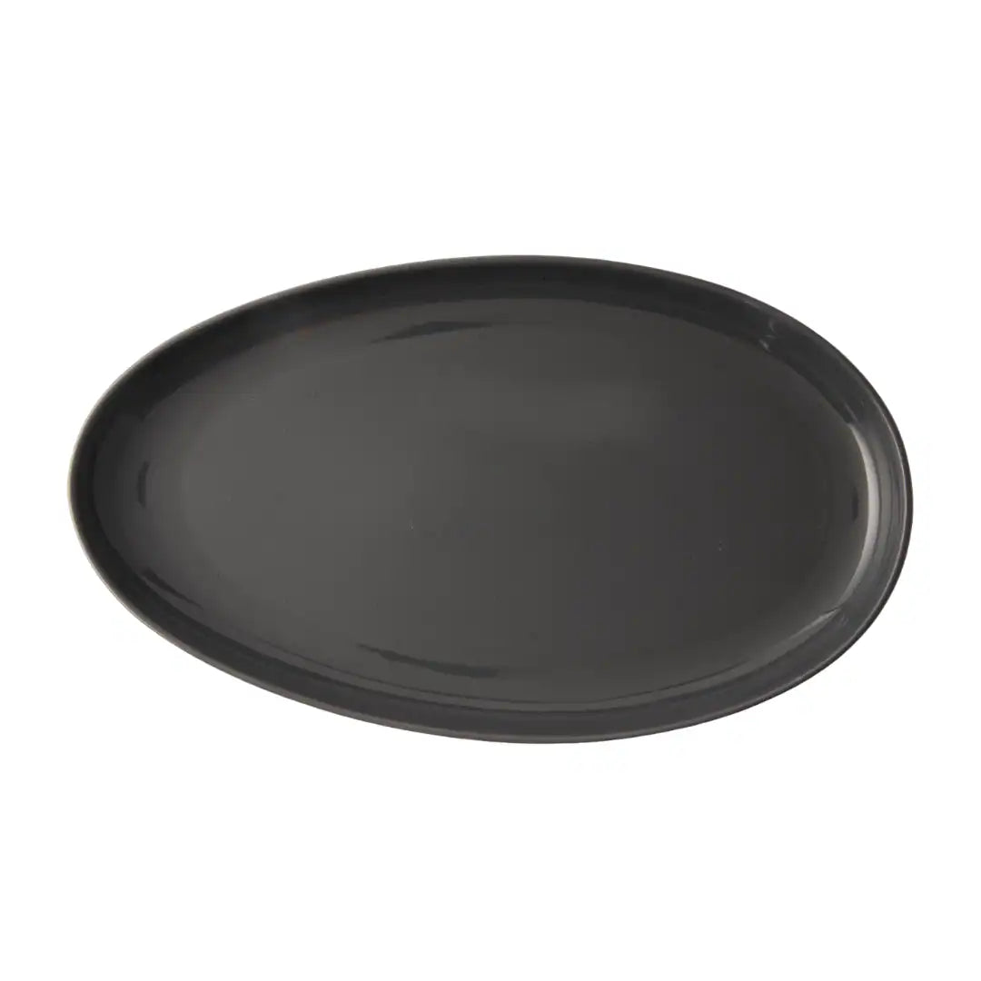 OMADA – Irregular Dark Grey 40.5cm Platter