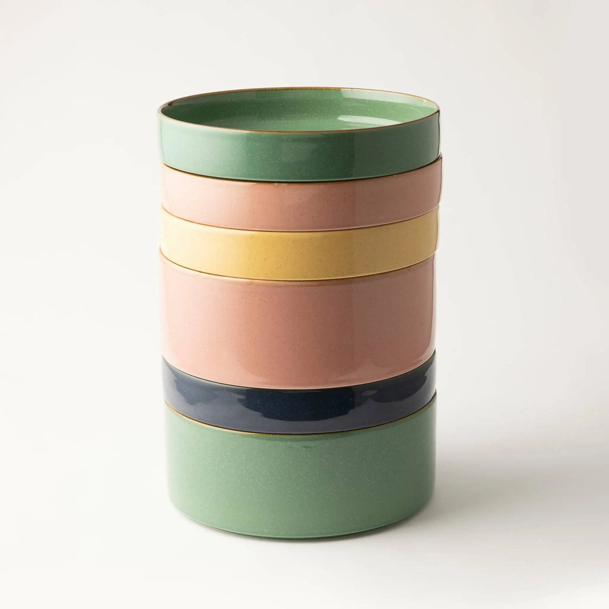 OMADA – Flat Stackable Nibble Bowl (Choose from 6 colours)