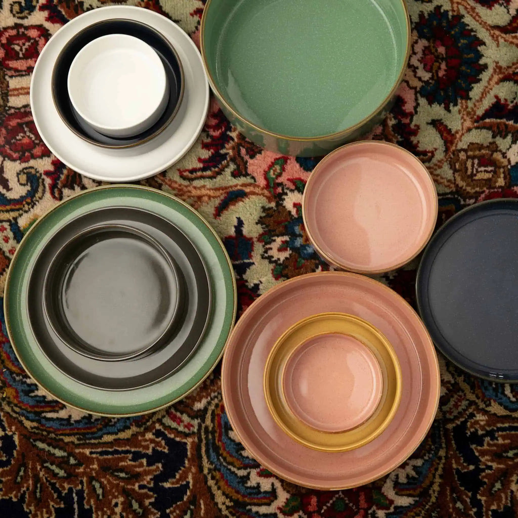 OMADA – Flat Stackable Dinner Plate (Choose from 6 colours)