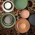 OMADA – Flat Stackable Dinner Plate (Choose from 6 colours)
