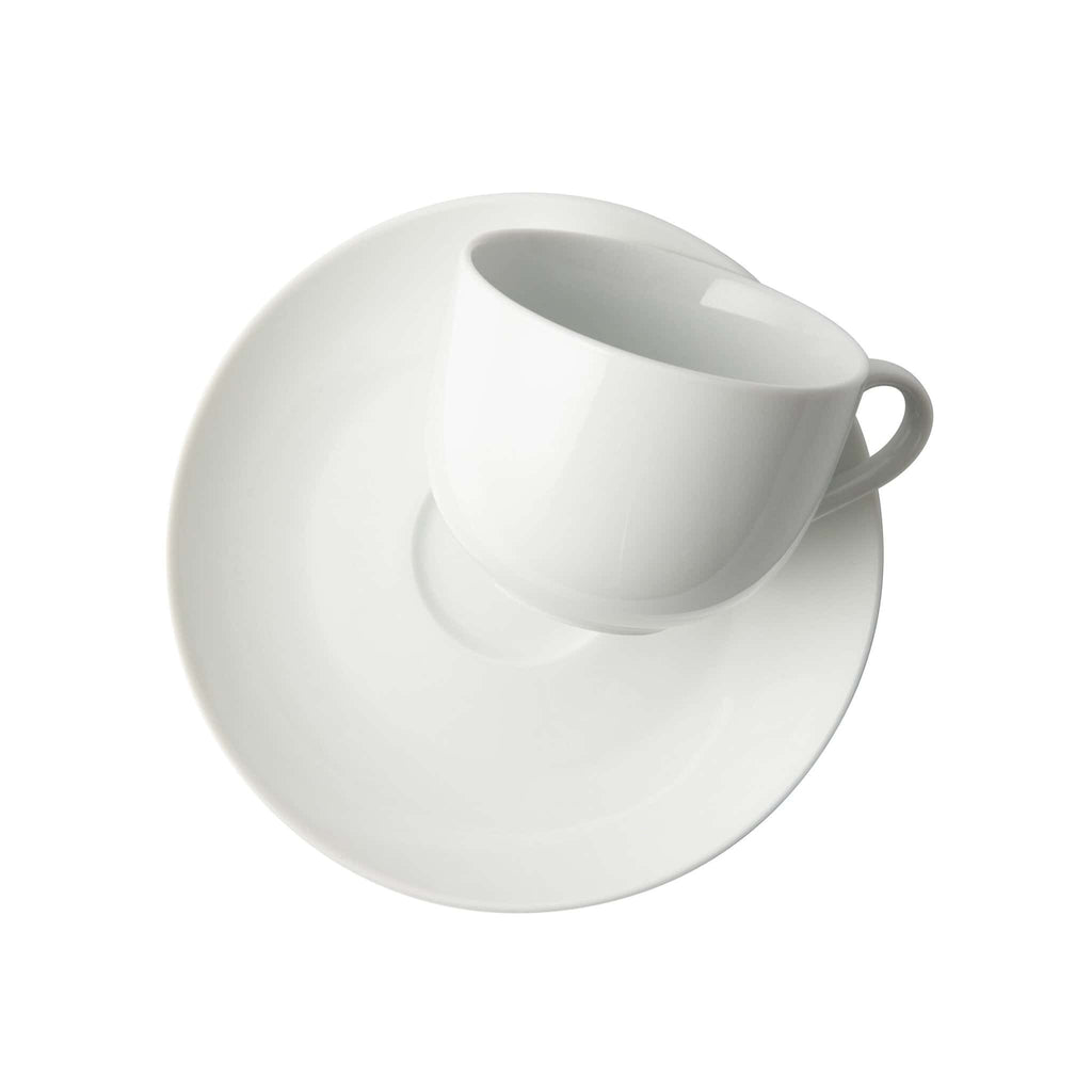 GALATEO – Super White Coupe Cup & Saucer