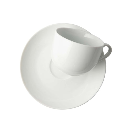 GALATEO – Super White Coupe Cup & Saucer