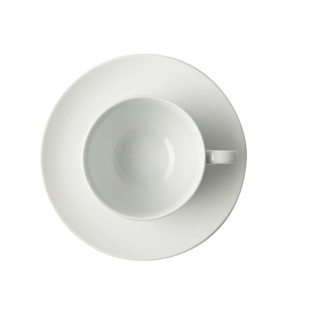 GALATEO – Super White Coupe Cup & Saucer