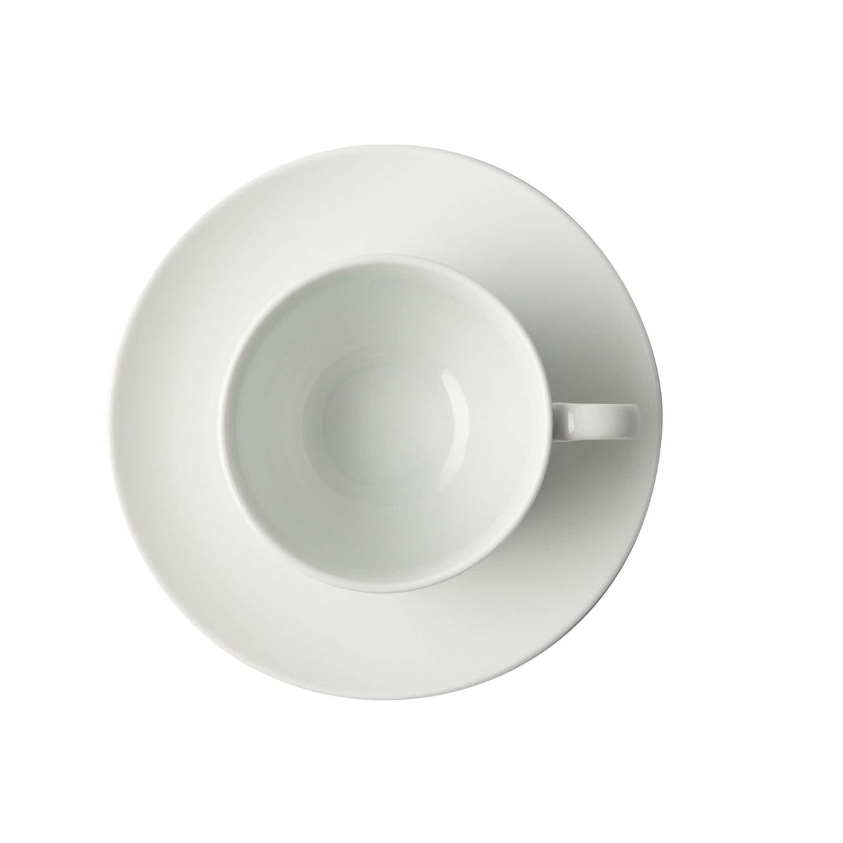 GALATEO – Super White Coupe Cup & Saucer