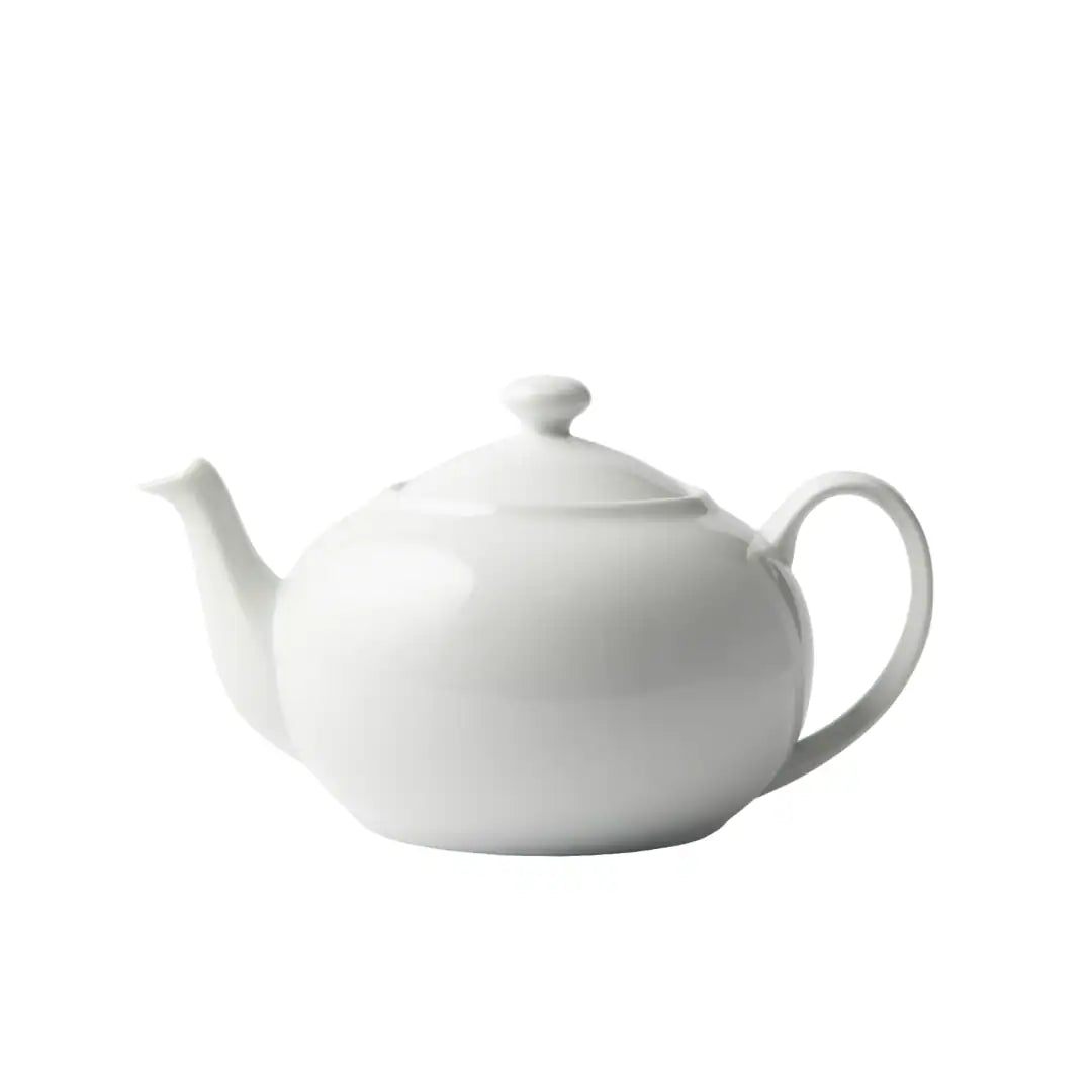 GALATEO – Super White Coupe Teapot