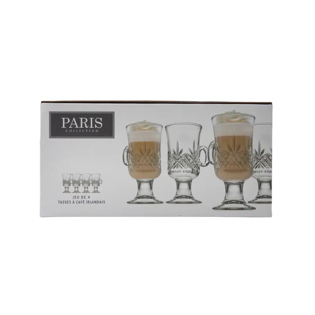 PARIS – Irish Coffee Mug Set of 4