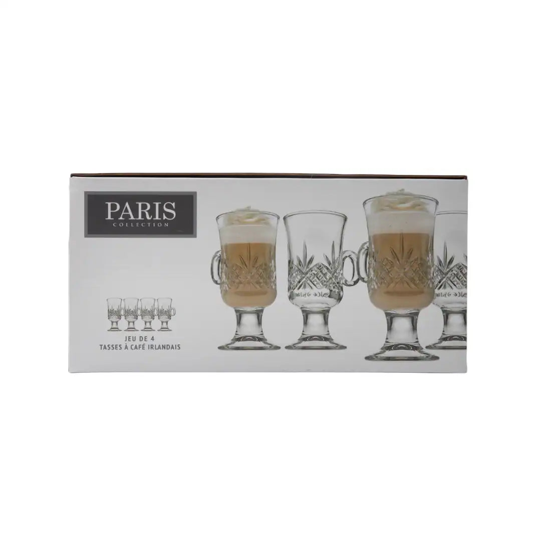PARIS – Irish Coffee Mug Set of 4