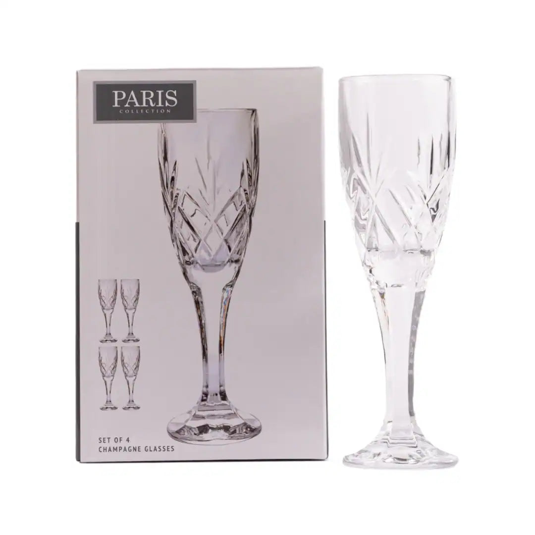 PARIS – Champagne Glass Set of 4